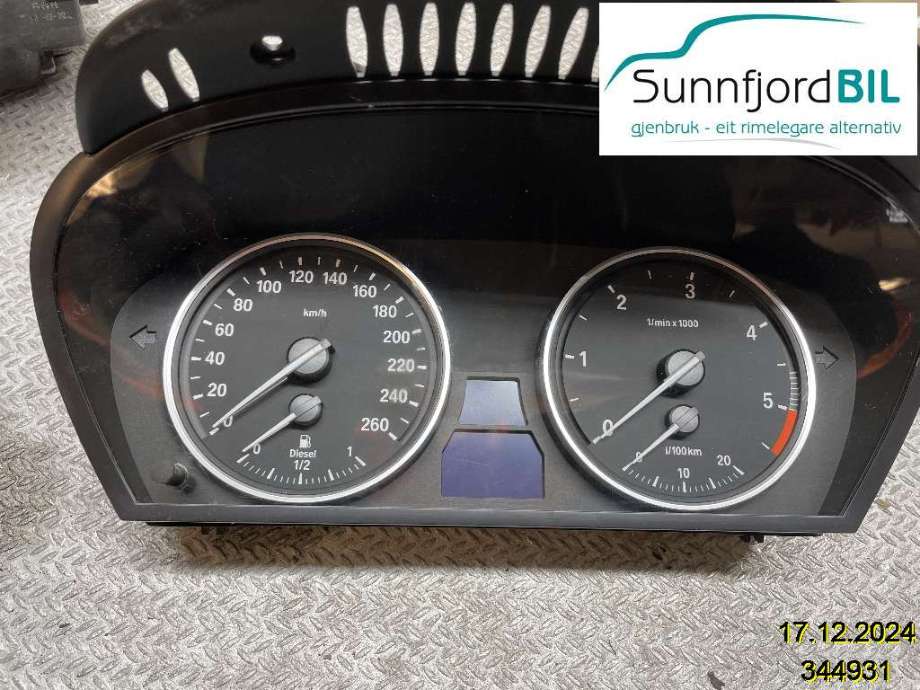Instrumentpanel til BMW 5-Serie 2003-2010 (E60/E61) (E60/E61) (BMW||62119168864)