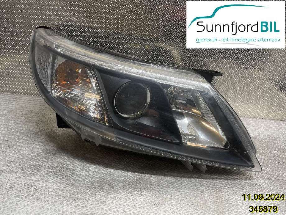 Frontlykt høyre halogen til Saab 9-3 2008-2011 (Type II, Fase 2)  (SAAB||1EL01031702)