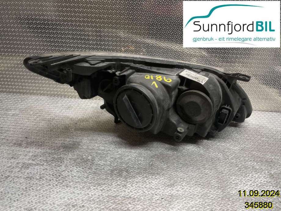 Frontlykt venstre halogen til Saab 9-3 2008-2011 (Type II, Fase 2)  (SAAB||1EL01031701)