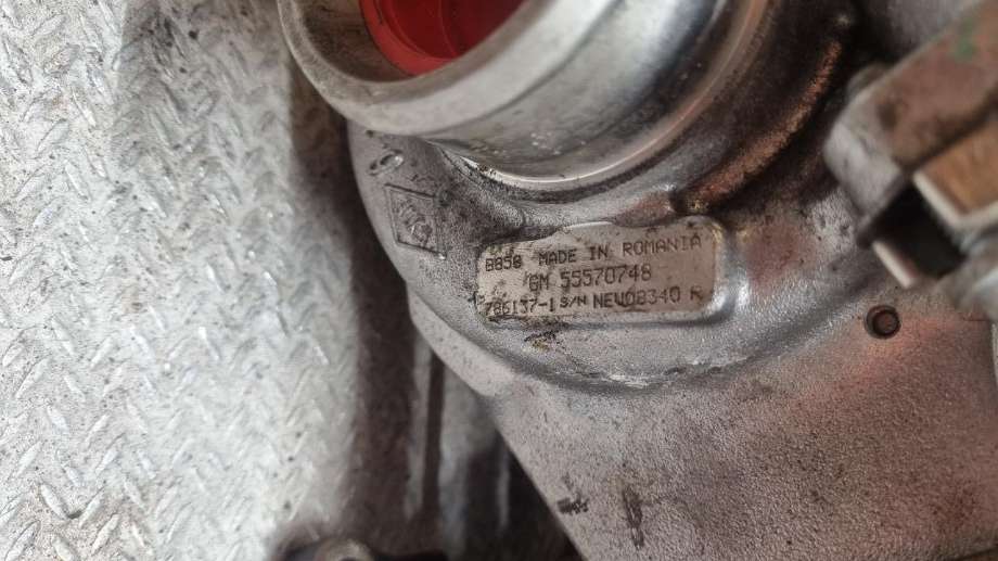 Turbo til Opel Insignia A 2009-2014  (OPEL|55570748|55581063)
