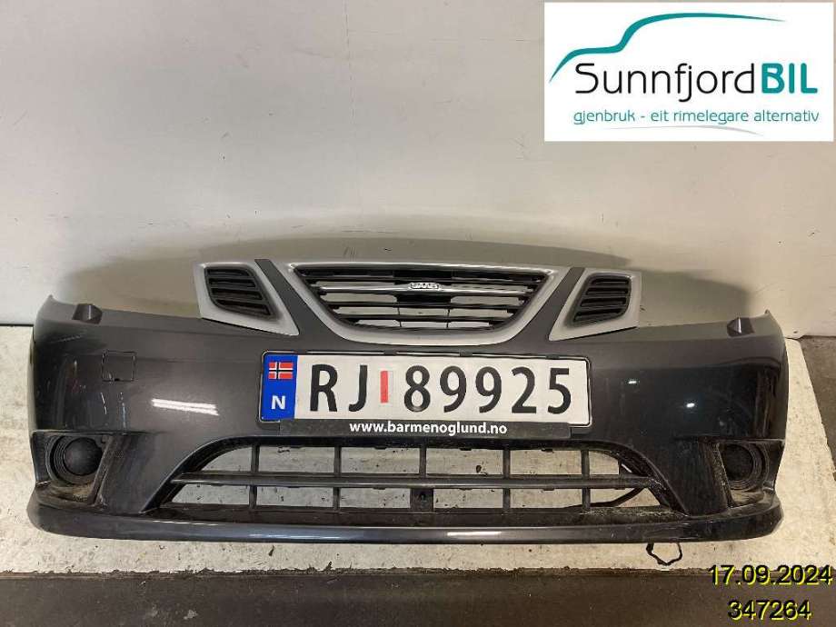 Støtfanger foran til Saab 9-3, 2008-2011 (Type II, Fase 2)  (SAAB|)