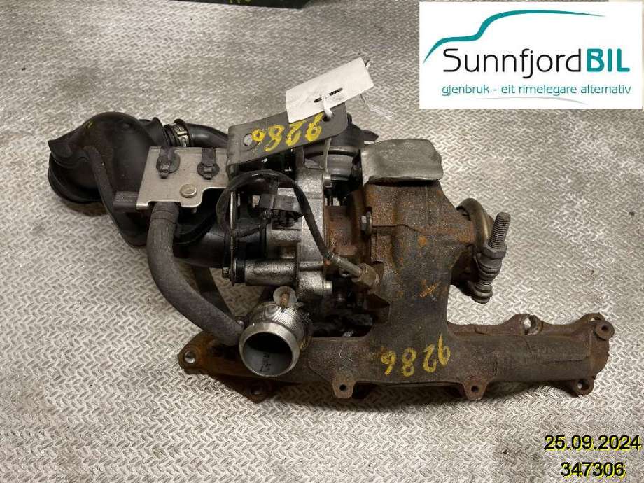 Turbo til Ford Mondeo, 2014-2019 (Type V, Fase 1)  (FORD|CV6Q-6K682-AC)