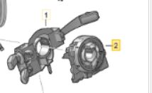 Airbag slepering til VW Caddy, 2010-2015 (Type III, Fase 2)  (Caddy Kastenwagen4MotionCA|5K0953549A)