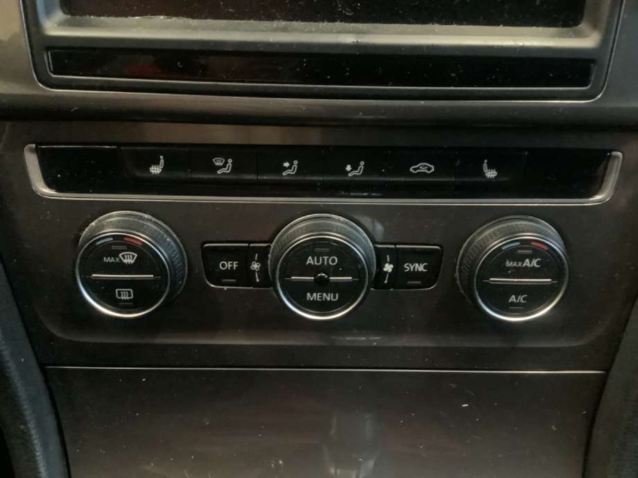 Varmeapparat betjening til VW e-Golf, 2014-2017 (Fase 1) (VOLKSWAGEN|)
