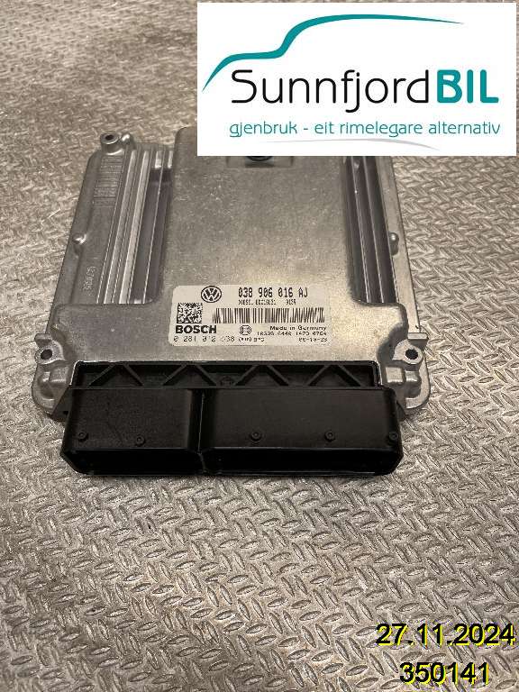 Styreenhet motor til VW Transporter / Caravelle 2003-2009 (Fase 1) (T5) (T5) (VOLKSWAGEN|038906016AJ|)