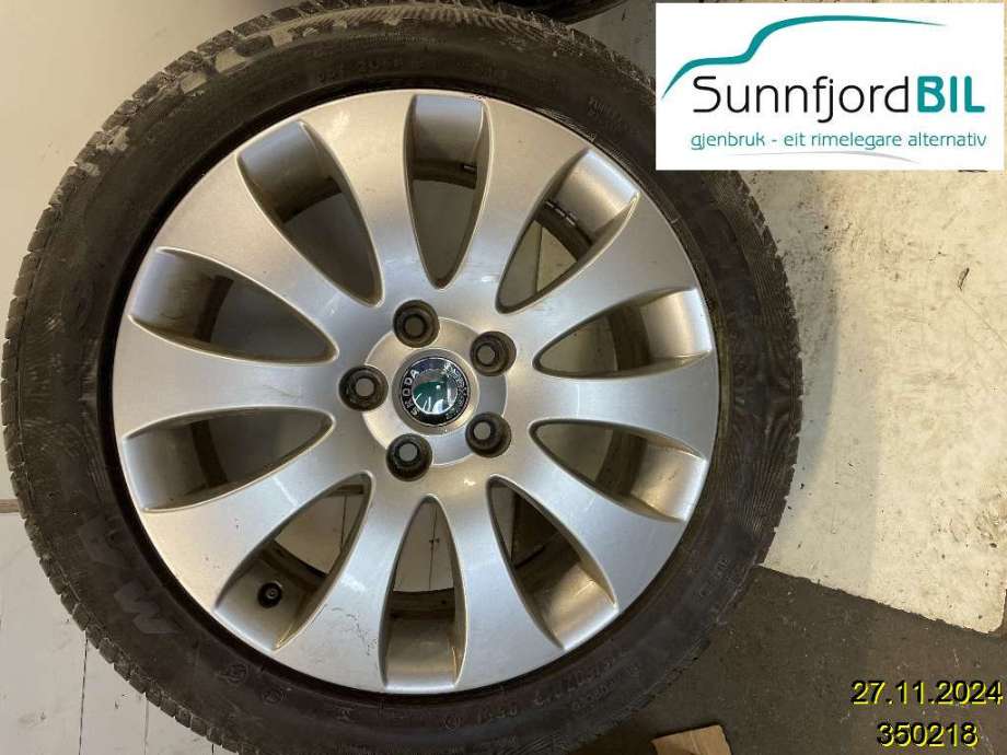 Felgsett aluminium til Škoda Superb 2008-2015 (Type II)  (SKODA||3T0601025B)