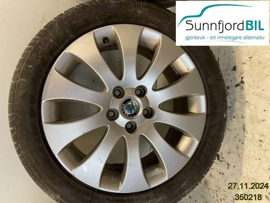 Felgsett aluminium til Škoda Superb 2008-2015 (Type II)  (SKODA||3T0601025B)