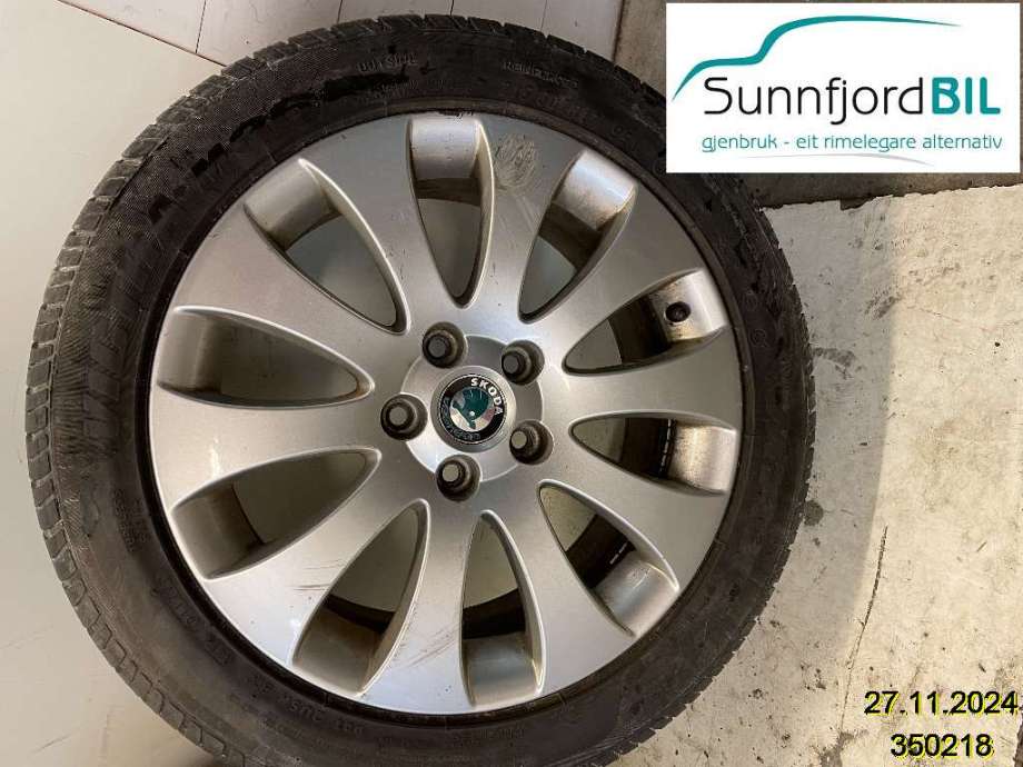 Felgsett aluminium til Škoda Superb 2008-2015 (Type II)  (SKODA||3T0601025B)