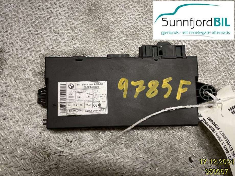Styreenhet comfort (BCM) til BMW 5-Serie 2003-2010 (E60/E61) (E60/E61) (BMW||6135914718501)