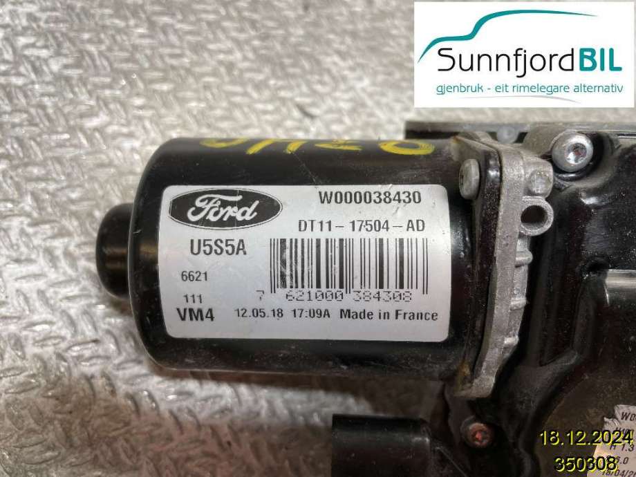 Viskermotor frontrute til Ford Transit Connect 2018-->> Type II, Fase 2  (FORD|DT1117504BD|W000038430|)