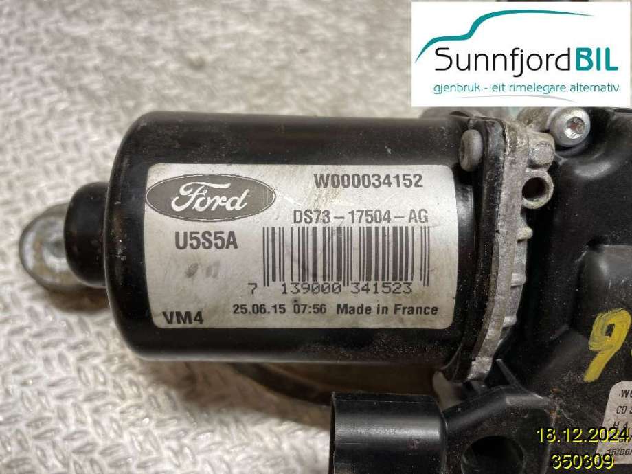 Viskermotor frontrute til Ford Mondeo 2014-2019 (Type V, Fase 1)  (FORD||W000034152)