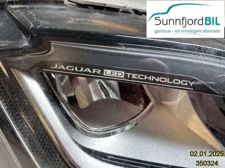 Frontlykt høyre halogen til Jaguar XF 2015-->> (X260) (X260) (JAGUAR|GX6313W029LH|T2H24587|)
