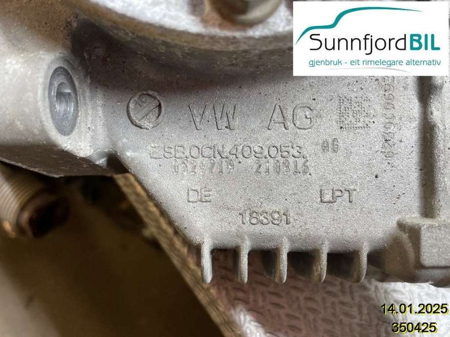 Girkasse 4WD fordelingskasse til Škoda Octavia 2013-2016 (Type III, Fase 1) (SKODA|0CN409053AG|0CN409053AP|)