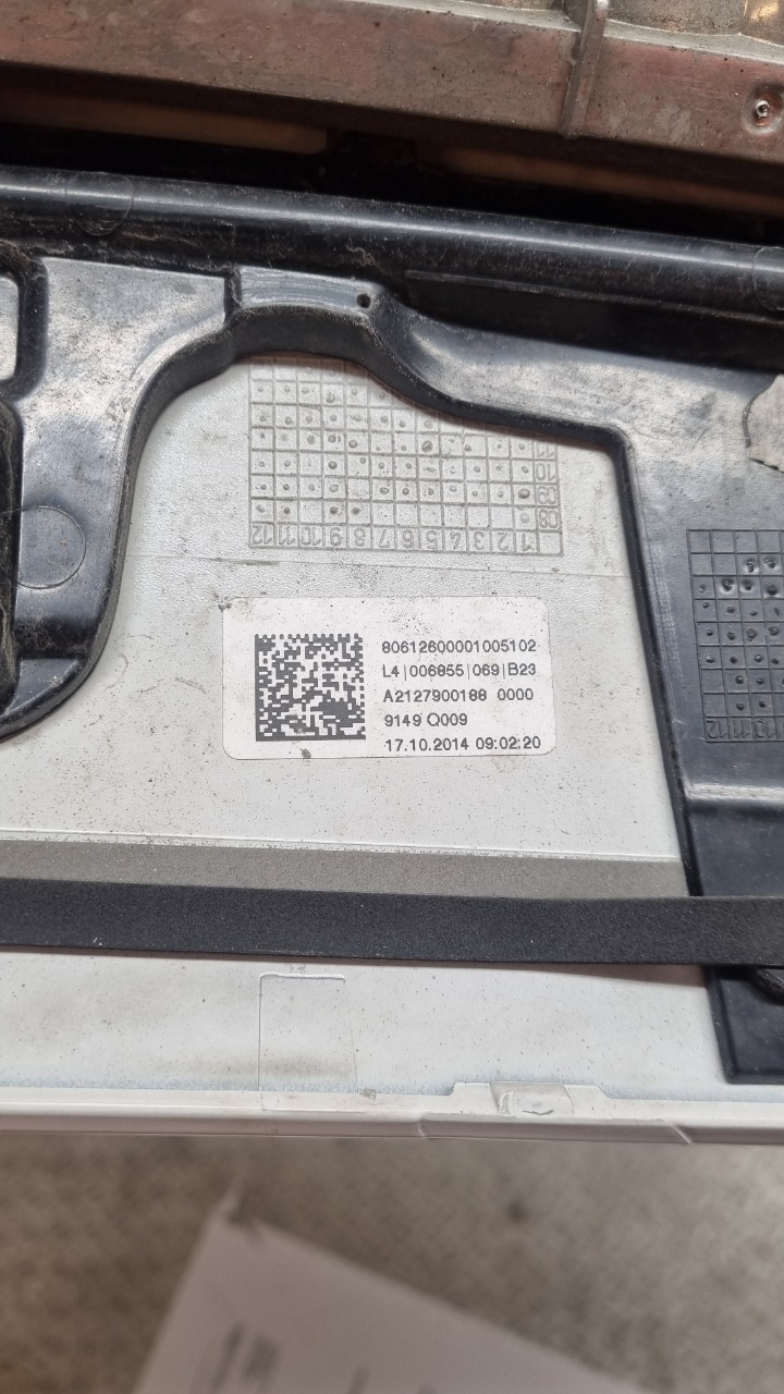 Spoiler bakluke til Mercedes E-Klasse 2013-2016 (Fase 2) (W212) (W212) (MERCEDES|A 212 790 02 88|)
