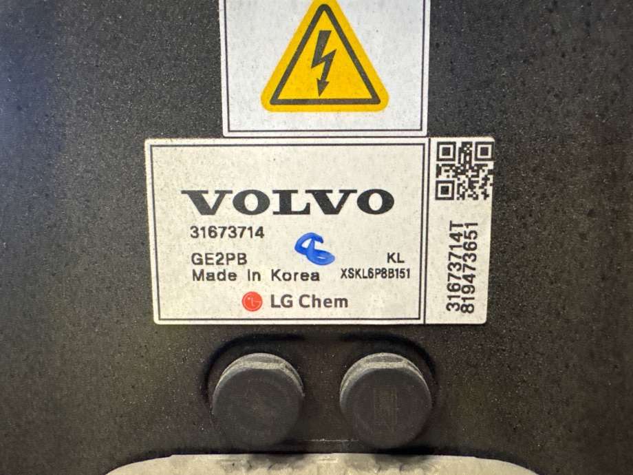 Batteripakke elbil til Volvo XC60 2017-->> (Type II)  (VOLVO|36011708|)