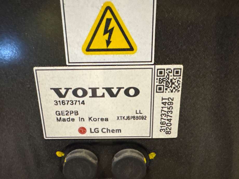 Batteripakke elbil til Volvo XC60 2017-->> (Type II) (VOLVO|31673714|)