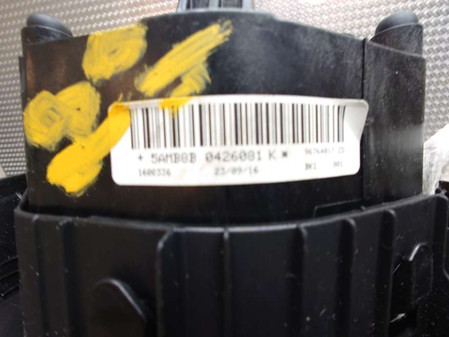 Airbag rattpute til Citroën C4, Picasso 2013-2018 (Type II) (CITROEN|96764017ZD|96 764 017 ZD|)