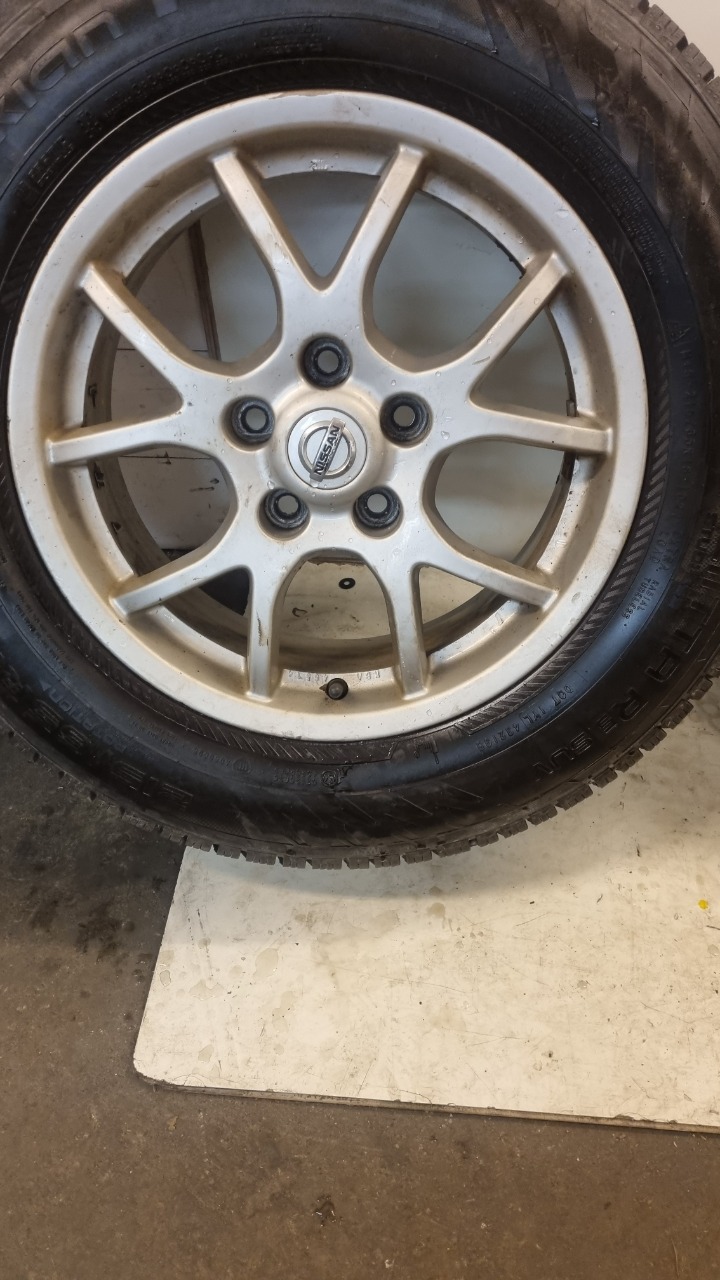 Felgsett aluminium til Nissan Qashqai 2007-2010 (Type I, Fase 1)  (NISSAN|)