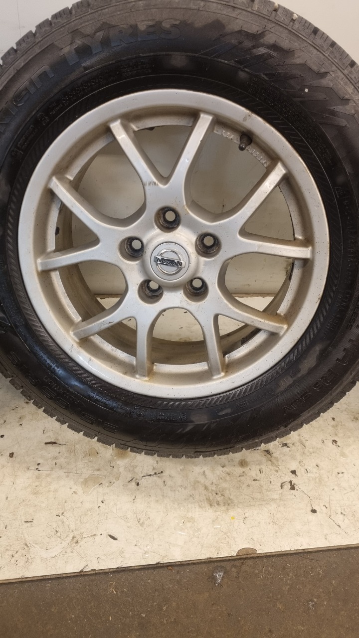 Felgsett aluminium til Nissan Qashqai 2007-2010 (Type I, Fase 1)  (NISSAN|)