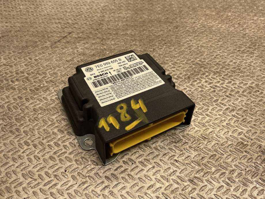 Airbag elektronikk til VW Transporter / Caravelle, 2009-2015 (Fase 2) (T5) (T5) (VOLKSWAGEN|7E0 959 655 B)