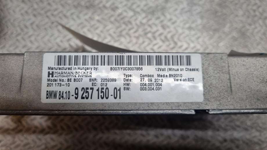 Styreenhet bluetooth til BMW X3, 2010-2017 (F25) (F25) (BMW|84109257150)