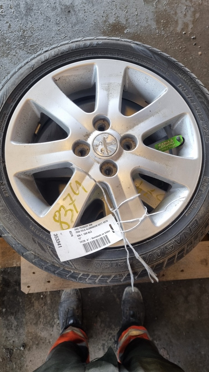 Felgsett aluminium til Peugeot iOn 2011-2020  (PEUGEOT|)