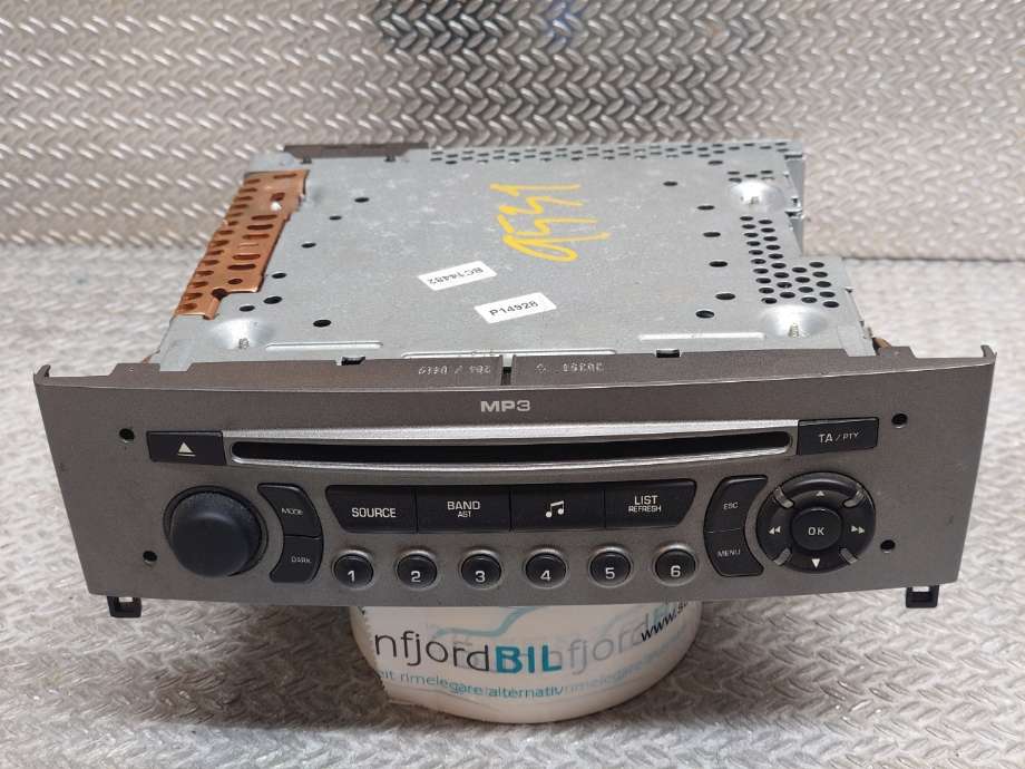 Bilstereo til Peugeot 308, 2007-2011 (Type I, Fase 1)  (PEUGEOT|16077681XH)