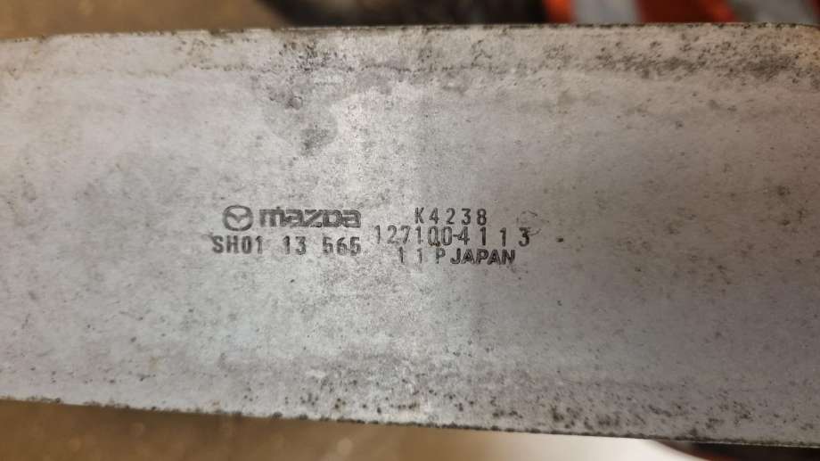 Intercooler til Mazda 6, 2013-2015 (Type III, Fase 1)  (MAZDA|SH01-13-565B)