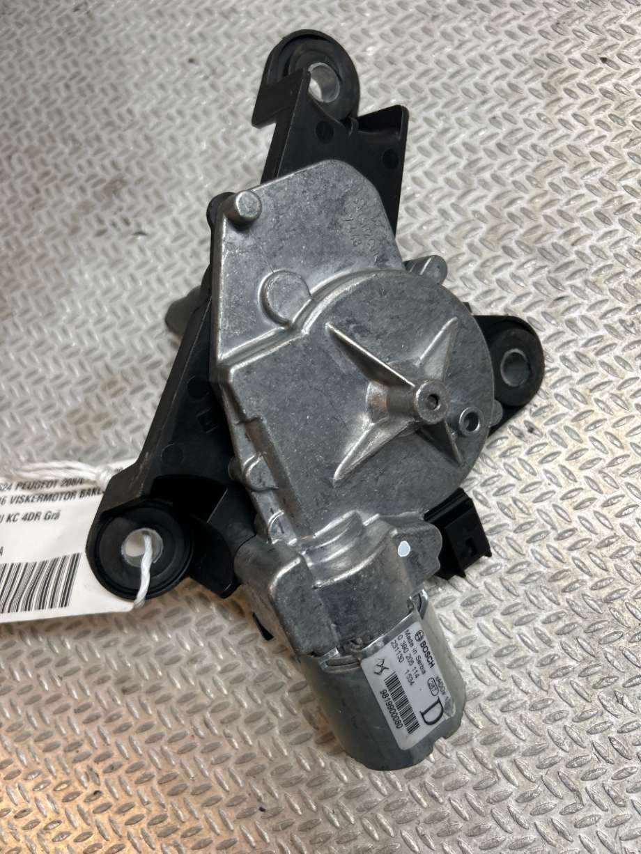 Viskermotor bakrute til Peugeot 208, 2019-->> (Type II)  (PEUGEOT|9819900080)