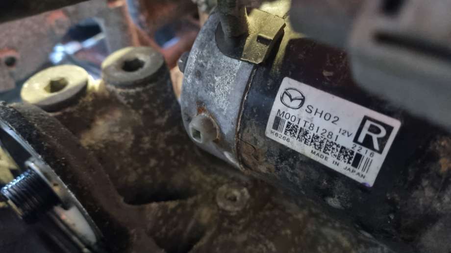Starter diesel til Mazda CX-5, 2012-2017 (Type I)  (MAZDA|M001T81281)