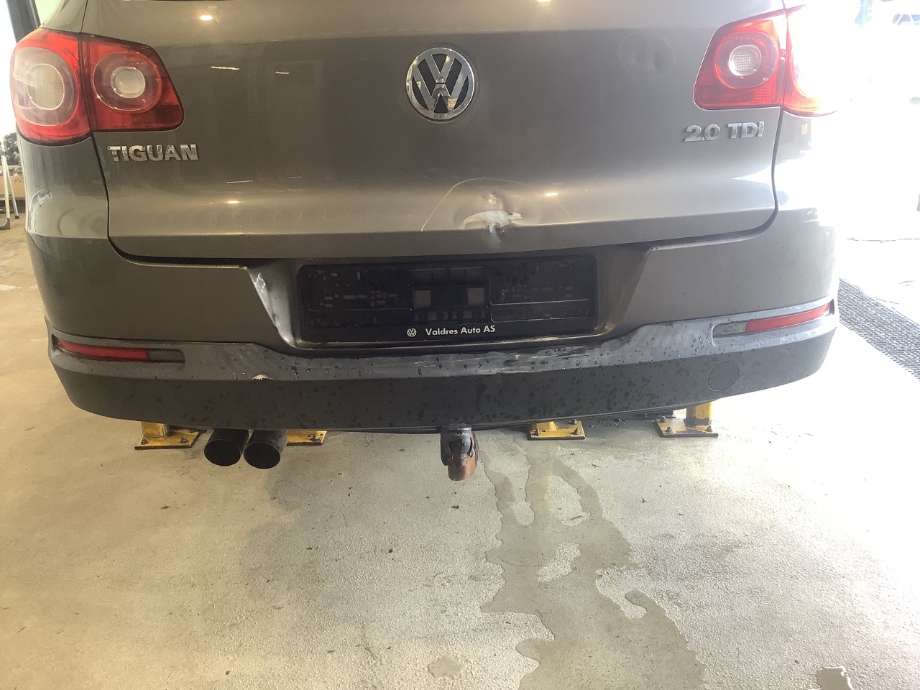 Støtfanger bak til VW Tiguan 2007-2011 (Type I, Fase 1)  (VOLKSWAGEN|)