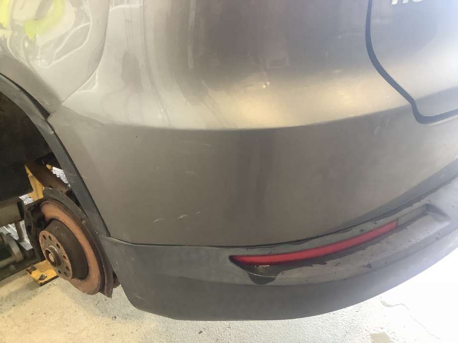 Støtfanger bak til VW Tiguan 2007-2011 (Type I, Fase 1)  (VOLKSWAGEN|)