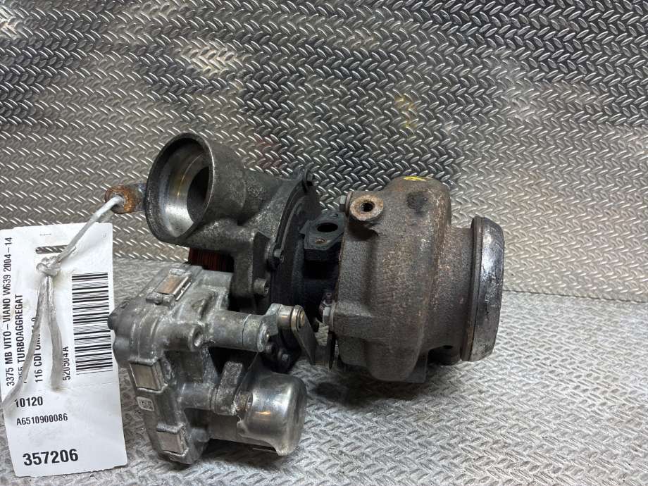 Turbo til Mercedes Vito/Viano 2010-2014 (Fase 2) (W639) (W639) (MERCEDES|A6510900086|)