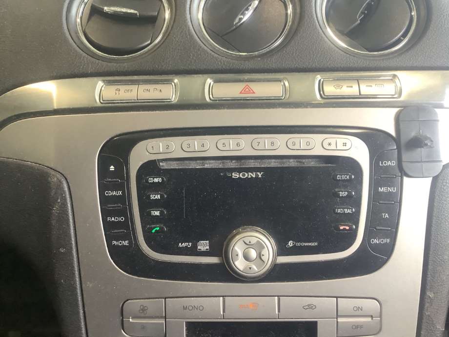 Bilstereo til Ford S-Max, 2006-2010 (Type I, Fase 1) (FORD|)