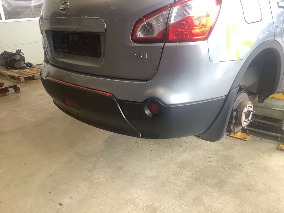 Støtfanger bak til Nissan Qashqai 2007-2010 (Type I, Fase 1)  (NISSAN|)