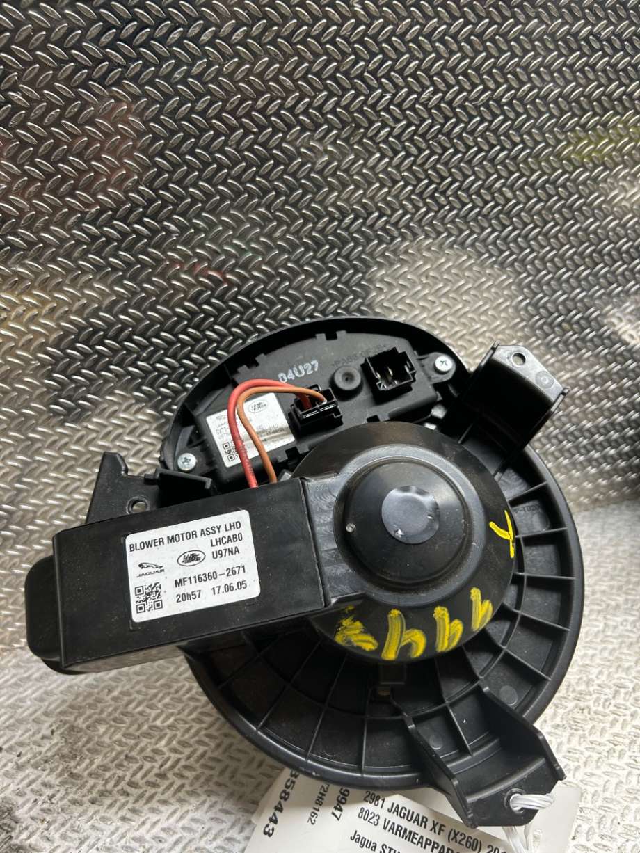 Varmeapparat motor til Jaguar XF 2015-->> (X260) (X260) (JAGUAR|T2H8144|GX7318456AA|MF1163602671)