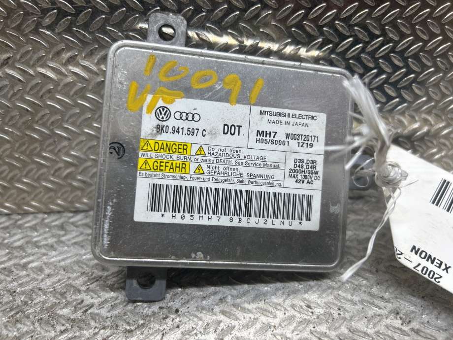 Styreenhet xenon/ballast til VW Tiguan 2011-2016 (Type I, Fase 2) (VOLKSWAGEN|8K0941597E|W003T20171|8K0941597C)