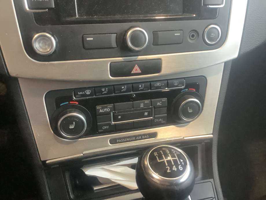 Varmeapparat betjening til VW Passat, 2011-2015 (B7) (B7) (VOLKSWAGEN|)