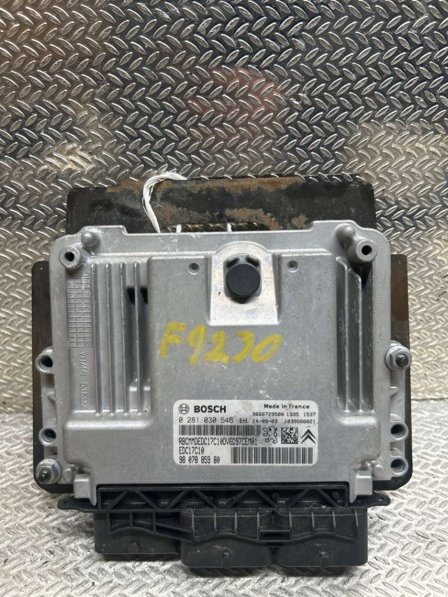 Styreenhet motor til Peugeot Partner 2008-2015 (Type II, Fase 1) (PEUGEOT|1606873880|0281030546|9807885980)