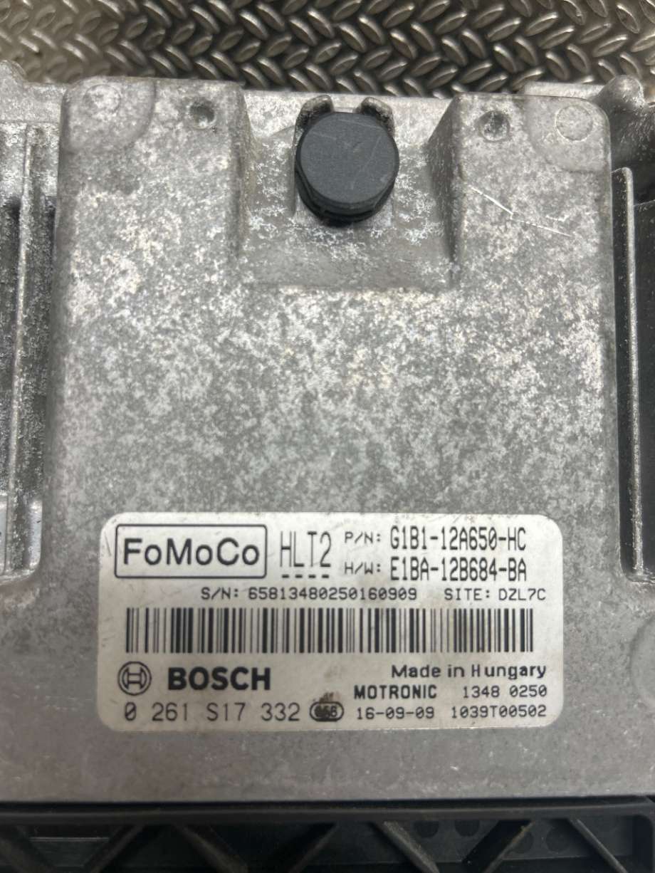 Styreenhet motor til Ford Fiesta 2013-2017 (Type VI, Fase 2) (1870842|0261S17332|G1B1-12A650-HC)