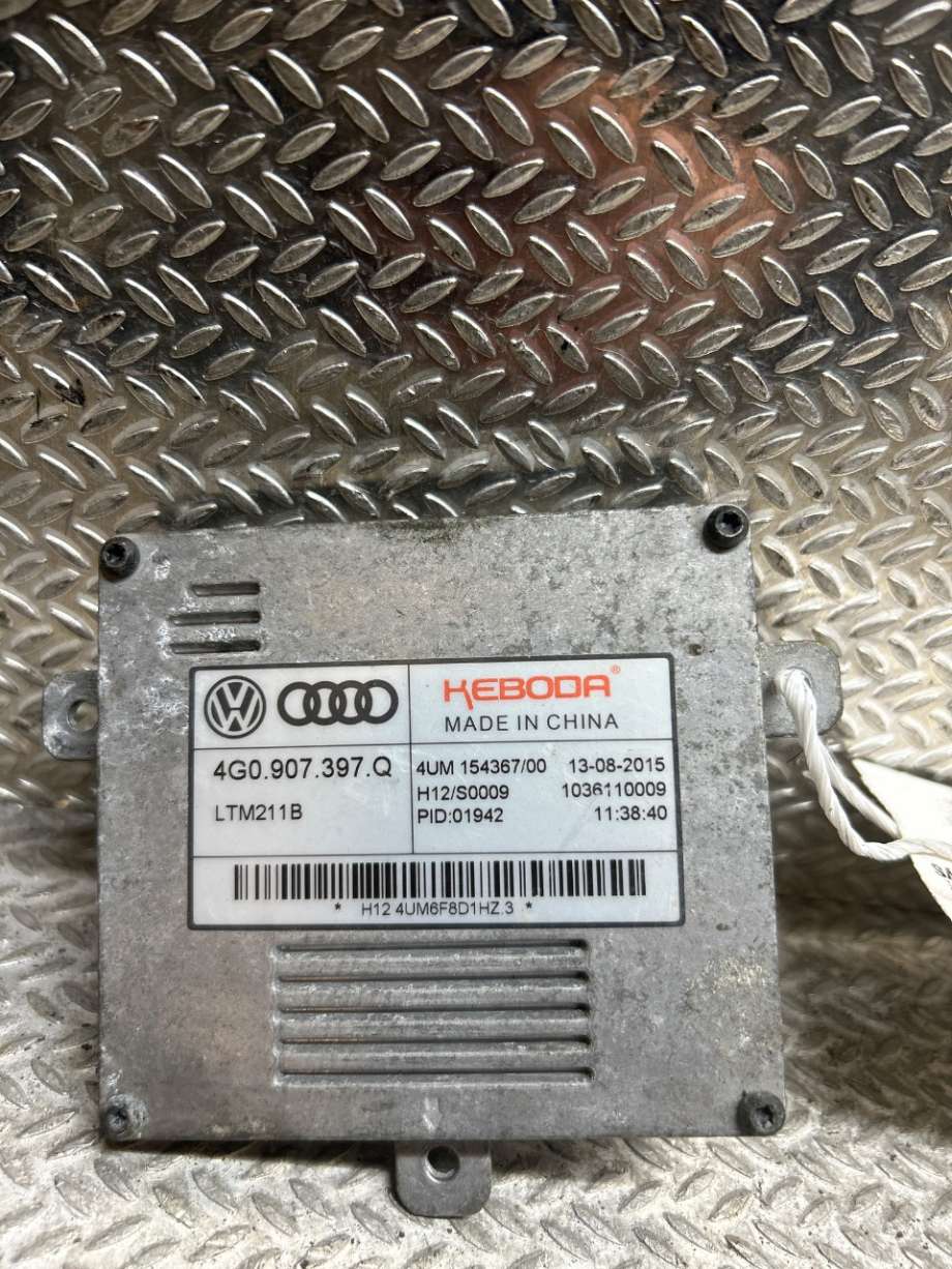 Styreenhet xenon/ballast til Audi A3, 2016-2020 (Type III, Fase 2)  (AUDI|4G0907397Q)