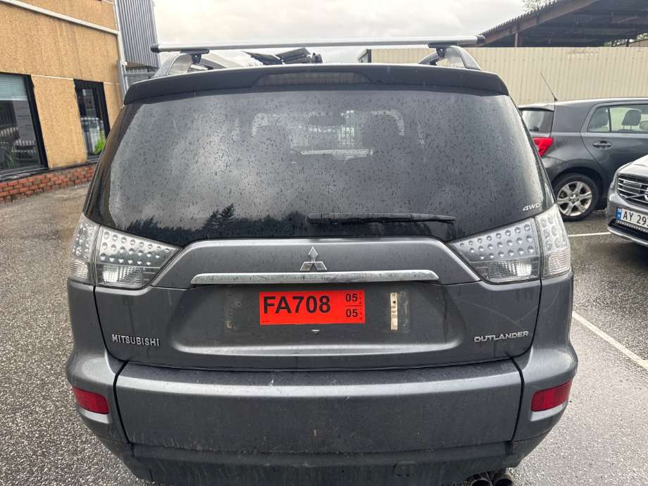 Bakluke til Mitsubishi Outlander, 2010-2012 (Type II, Fase 2)  (MITSUBISHI|5801A536)