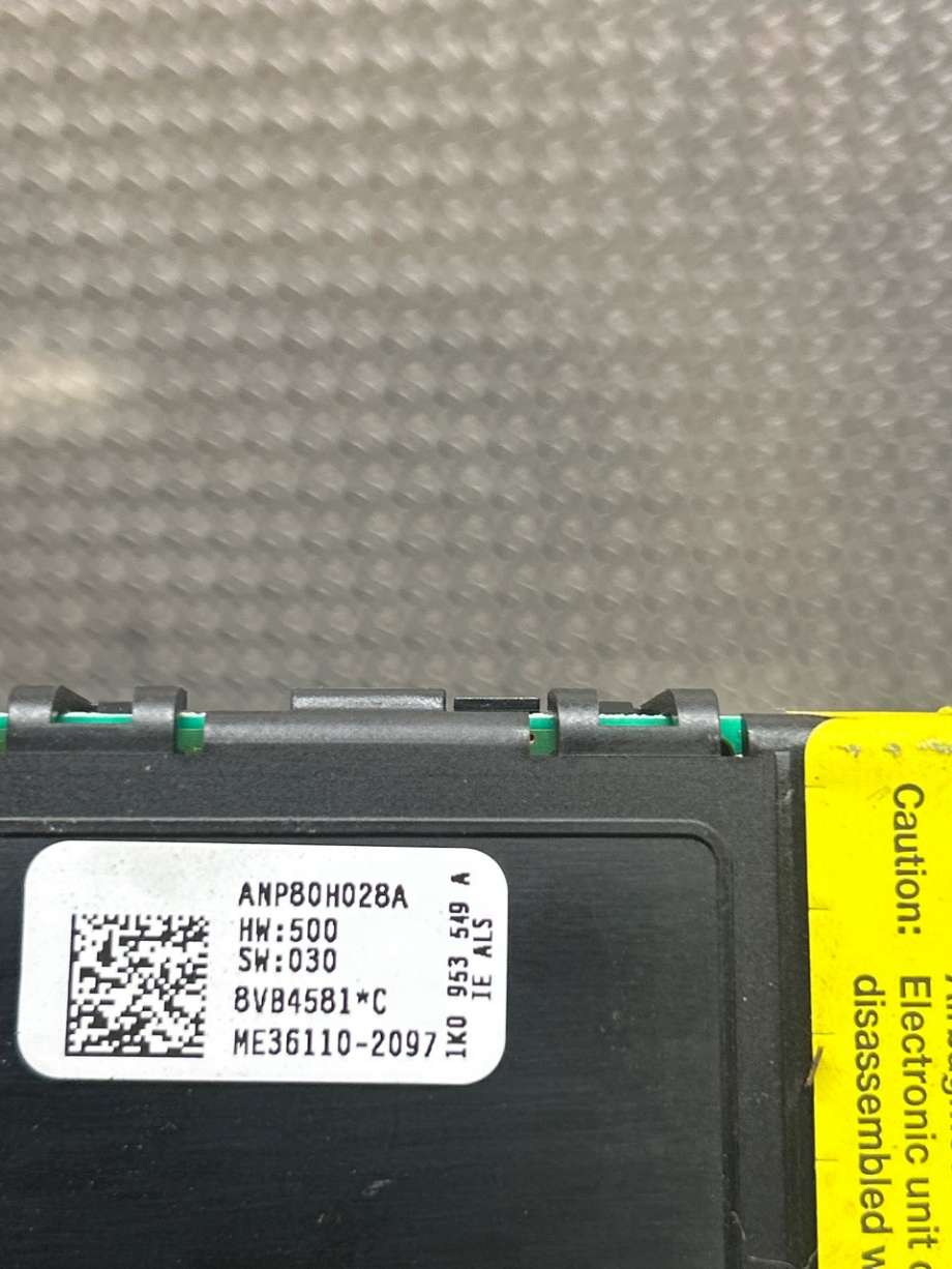 Styreenhet diverse til VW Touran 2003-2006 (Type I, Fase 1)  (VOLKSWAGEN|1K0953549AM|1K0 953 549 AM|)