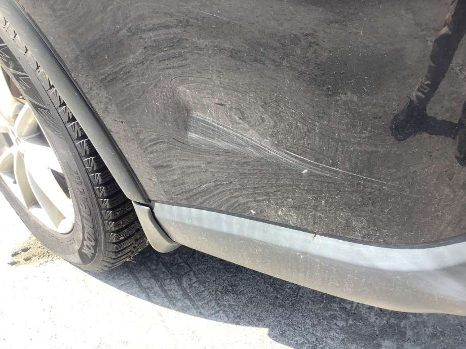 Støtfanger bak til Mitsubishi Outlander 2015-->> (Type III, Fase 2)  (MITSUBISHI|6410D243|)