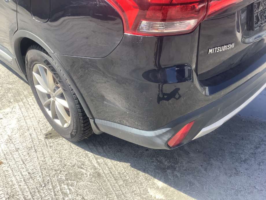 Støtfanger bak til Mitsubishi Outlander 2015-->> (Type III, Fase 2)  (MITSUBISHI|6410D243|)
