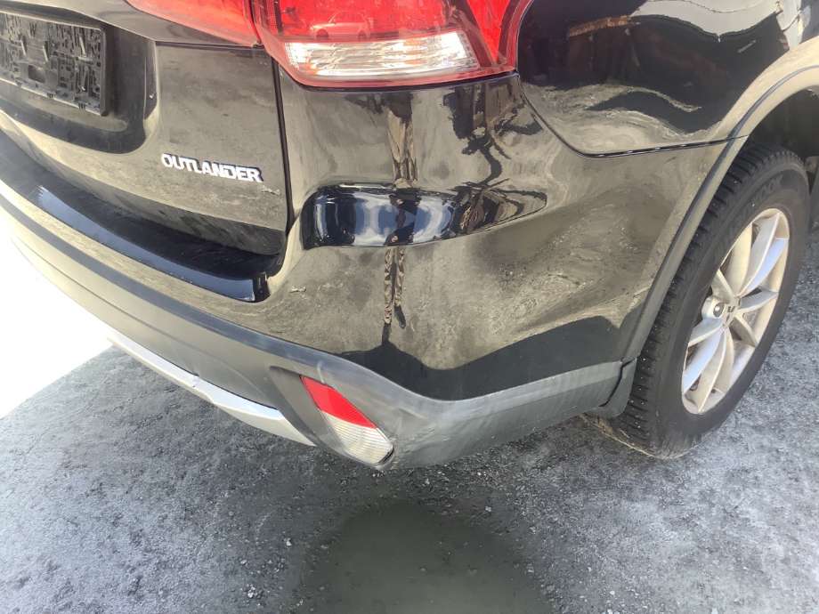 Støtfanger bak til Mitsubishi Outlander 2015-->> (Type III, Fase 2)  (MITSUBISHI|6410D243|)