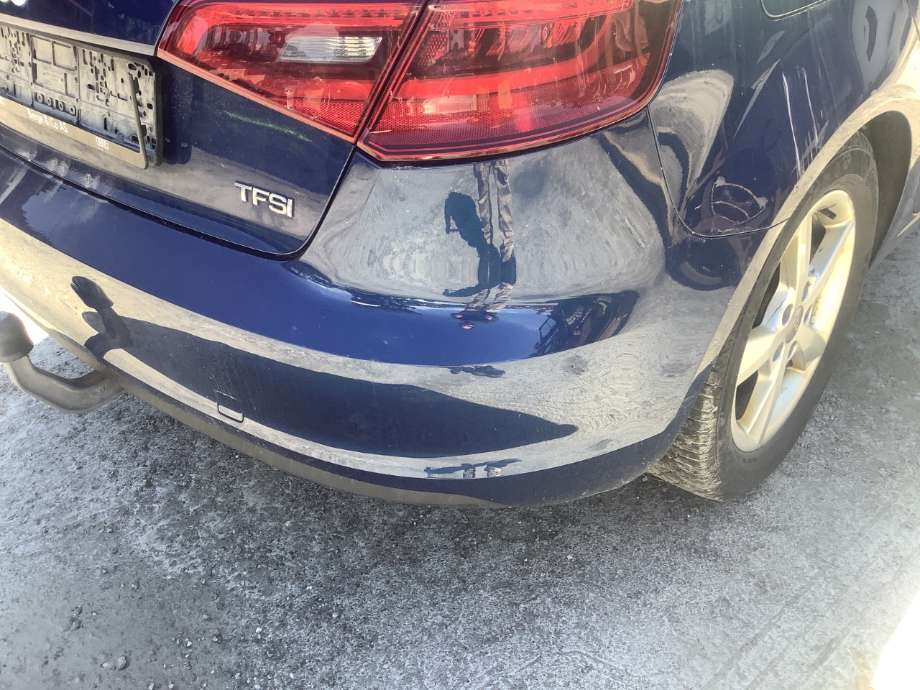 Støtfanger bak til Audi A3 2012-2016 (Type III, Fase 1)  (AUDI|8V4807067|)