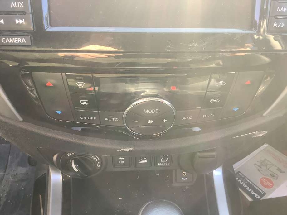 Varmeapparat betjening til Nissan Navara, 2016-->> (D23) (D23) (NISSAN|)