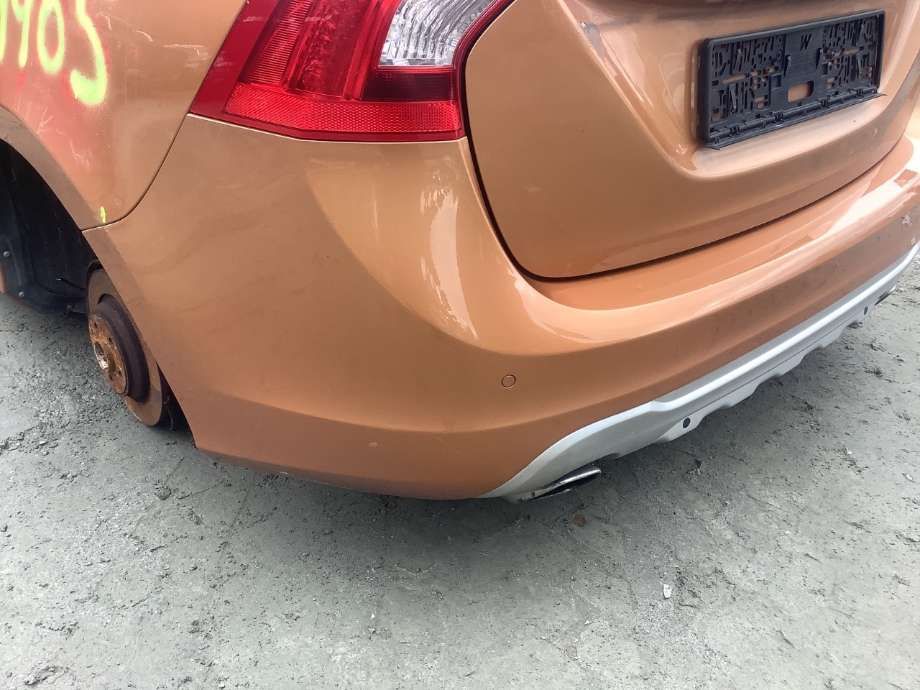 Støtfanger bak til Volvo V60, 2010-2013 (Type I, Fase 1)  (VOLVO|)