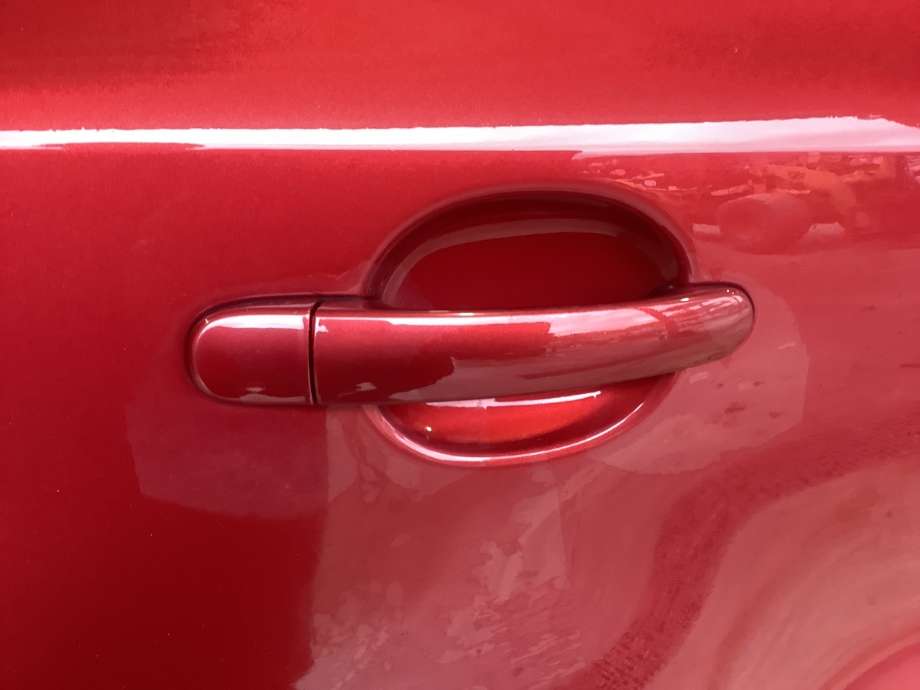 Dørhåndtak utv høyre bak til VW Tiguan, 2011-2016 (Type I, Fase 2)  (VOLKSWAGEN|)